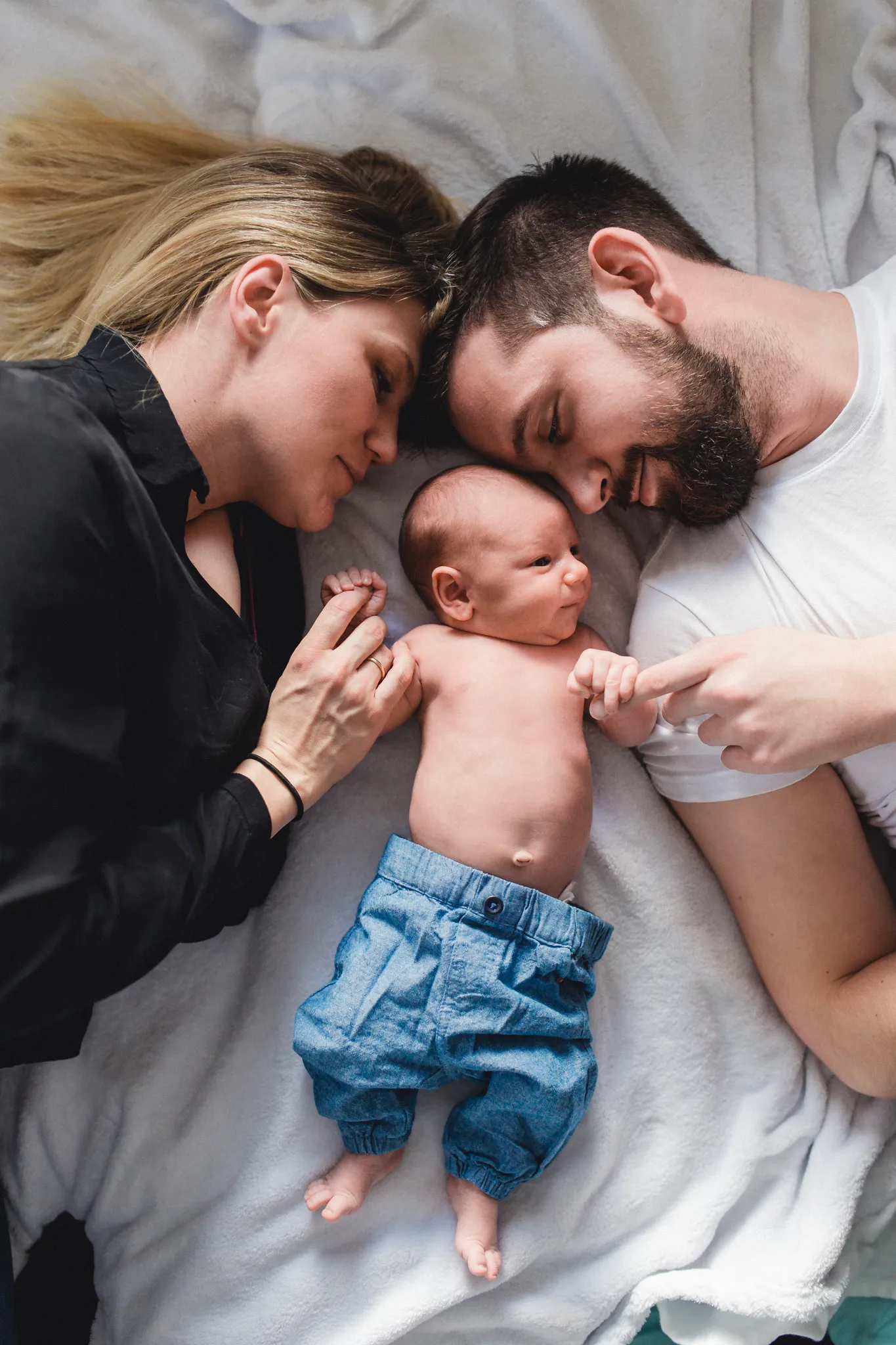 Familie zu Hause